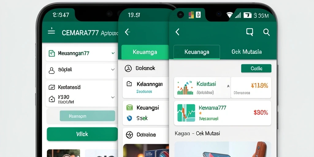 Tampilan antarmuka CEMARA777 dengan fungsi cek mutasi yang lengkap.