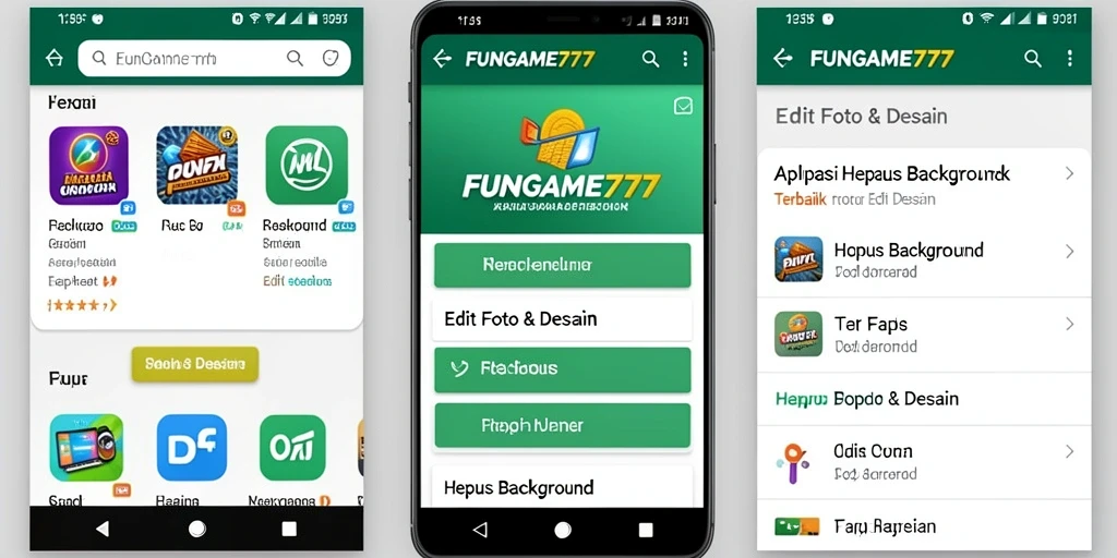 Antarmuka FUNGAME777 yang sederhana dan efisien untuk Hapus Background.