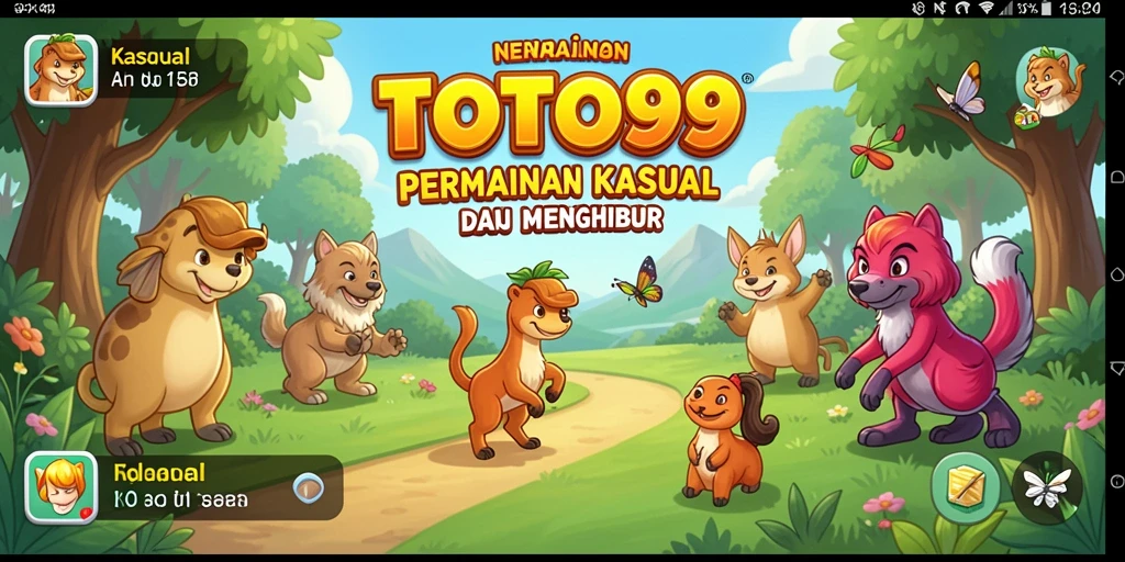 Tampilan antarmuka permainan TOTO99 yang menarik dan mudah digunakan.