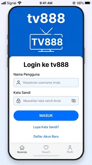 Panduan Masuk Akun tv888 untuk Pengguna Android
